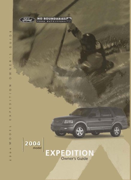 2004 Ford Expedition Owner's Manual