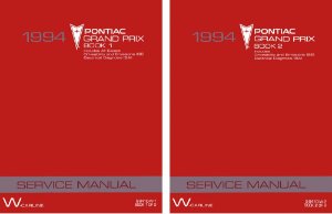 1994 Pontiac Grand Prix Factory Shop Service Manual