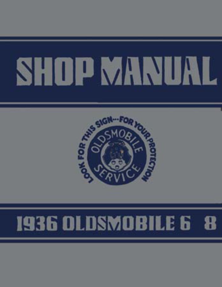 1936 Oldsmobile Shop Service Repair Manual