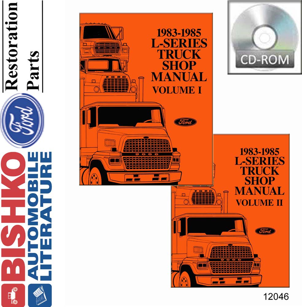 1983-1985 FORD TRUCK L-SERIES Body, Chassis & Electrical Service Manual