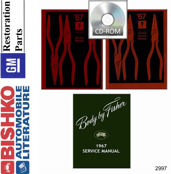 1967 Pontiac ALL MODELS FISHER BODY Factory Shop Service Manual