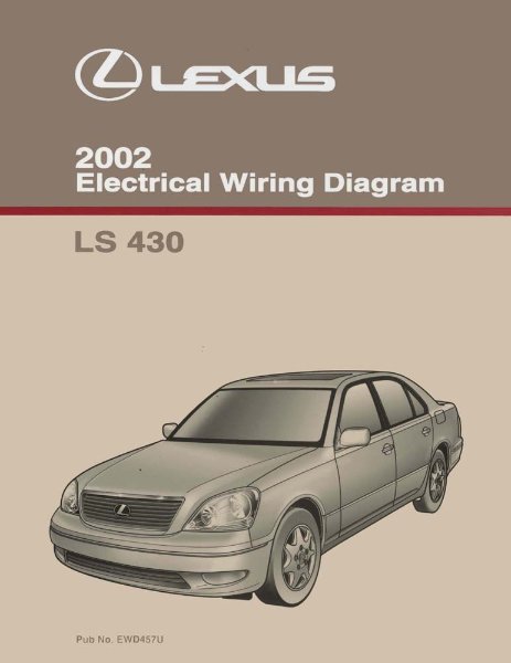 2002 Lexus LS 430 Wiring Diagrams Manual