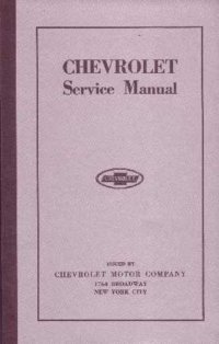 1918 1922 1923 1924 Chevrolet Car Truck Shop Service Repair Manual Engine