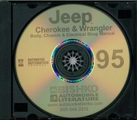1995 JEEP CHEROKEE & WRANGLER Body, Chassis & Electrical Shop Manual sample image