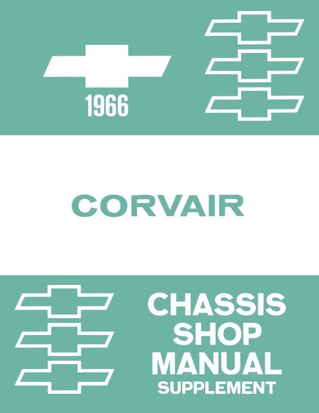1966 Chevrolet Corvair Factory Shop Service Manual