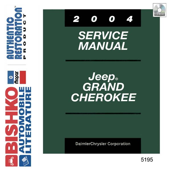 2004 Jeep Grand Cherokee Factory Shop Service Manual
