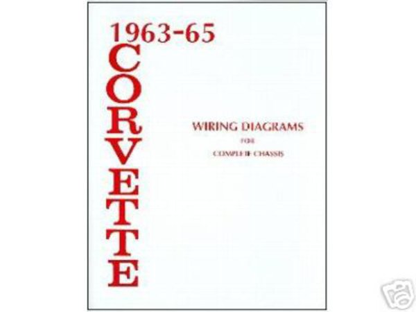 1963–1965 Chevrolet Corvette Wiring Diagrams Manual