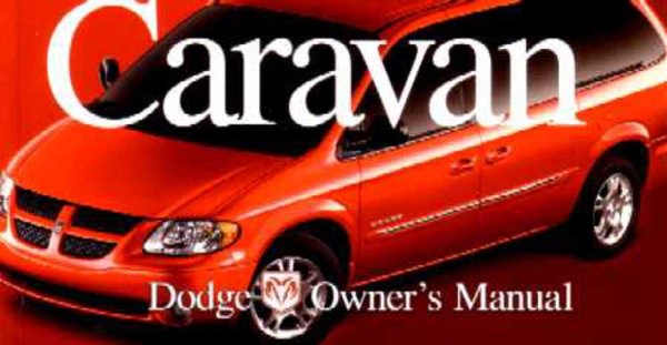 2001 Dodge Caravan Owner's Manual