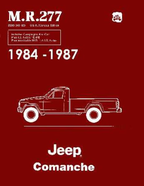 1984–1987 Jeep Comanche Factory Shop Service Manual