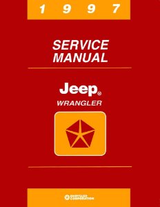 1997 Jeep Cherokee, Grand Cherokee, TJ, Wrangler Factory Shop Service Manual