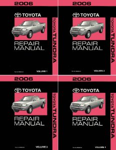 2006 Toyota Tundra Factory Shop Service Manual