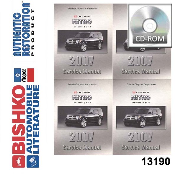2007 Dodge Nitro Factory Shop Service Manual