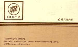 1982 Buick LeSabre Owner's Manual