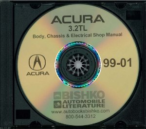 1999–2001 Acura 3.2TL Factory Shop Service Manual