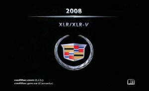 2008 Cadillac XLR Owner's Manual