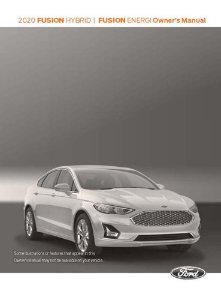 2020 Ford Fusion Hybrid Owner's Manual