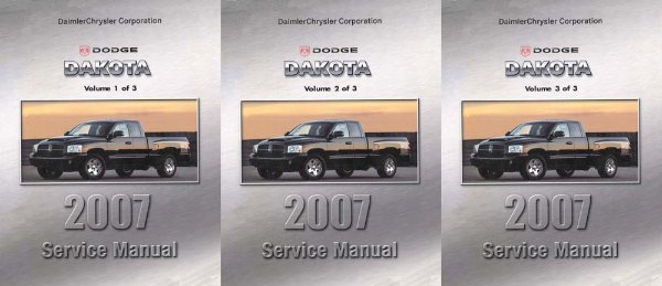 2007 Dodge Truck Dakota Factory Shop Service Manual