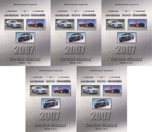 2007 Chrysler 300 Series, Magnum, Charger Factory Shop Service Manual