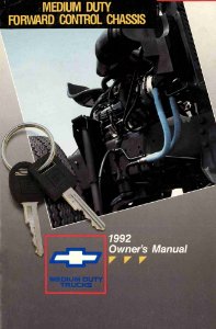 1992 Chevrolet Medium Duty Forward Control Owner's Manual
