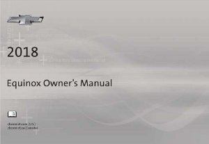 2018 Chevrolet Equinox Owner's Manual