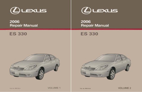2006 Lexus ES 330 Factory Shop Service Manual