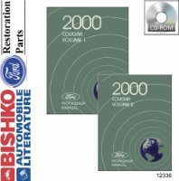 2000 Mercury Cougar Factory Shop Service Manual sample image