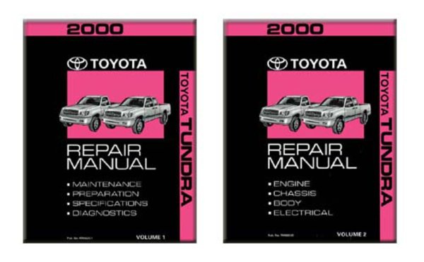 2000 Toyota Tundra Factory Shop Service Manual