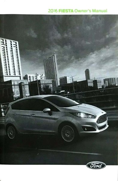 2016 Ford Fiesta Owner's Manual