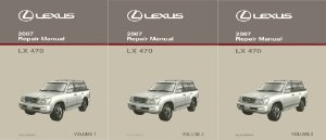 2007 Lexus LX 470 Factory Shop Service Manual