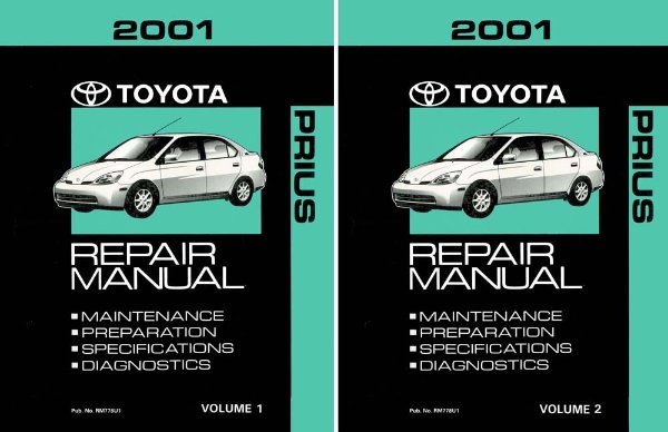 2001 Toyota Prius Factory Shop Service Manual