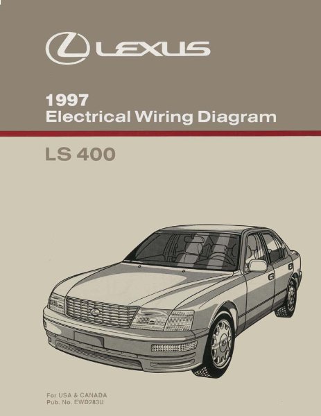 1997 Lexus LS 400 Wiring Diagrams Manual