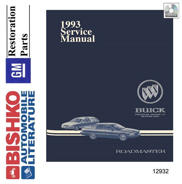 1993 Buick Roadmaster Factory Shop Service Manual