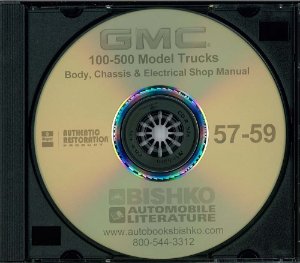 1957–1959 GMC 100-500 Truck Factory Shop Service Manual