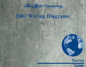 2001 Ford Taurus, Sable Wiring Diagrams Manual