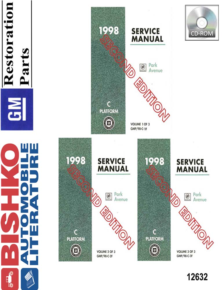 1998 Buick Park Avenue Factory Shop Service Manual