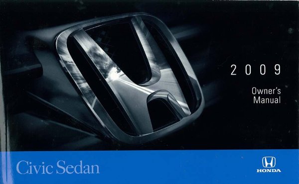 2009 Honda Civic Sedan Owner's Manual