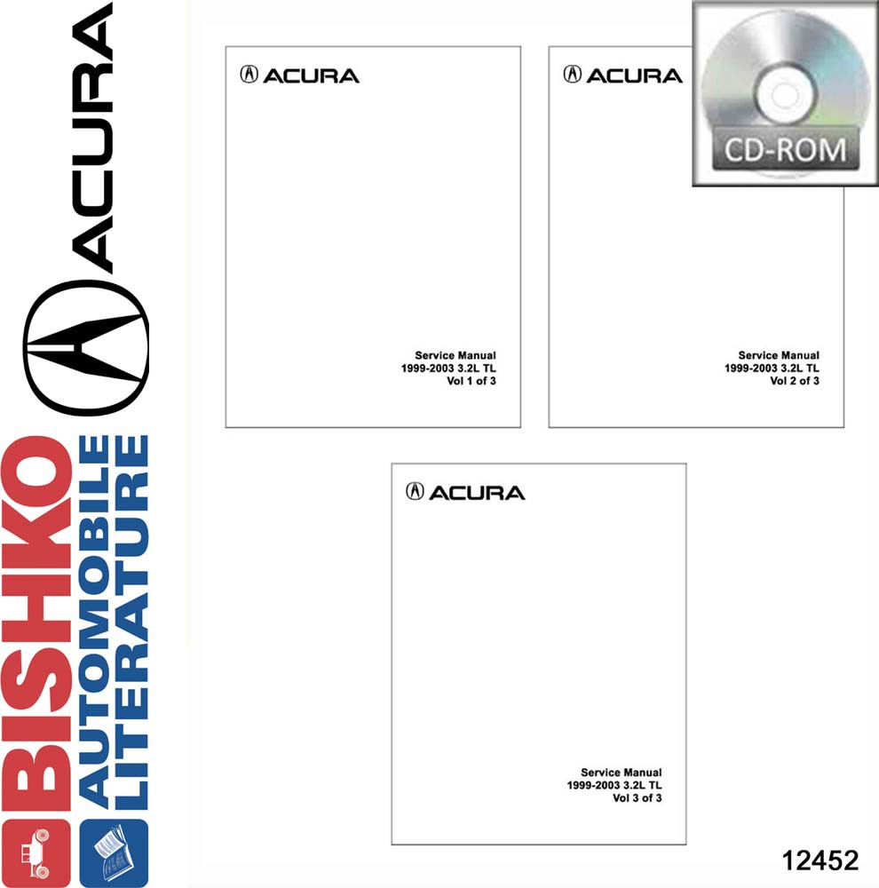 1999–2003 Acura 3.2L TL Factory Shop Service Manual