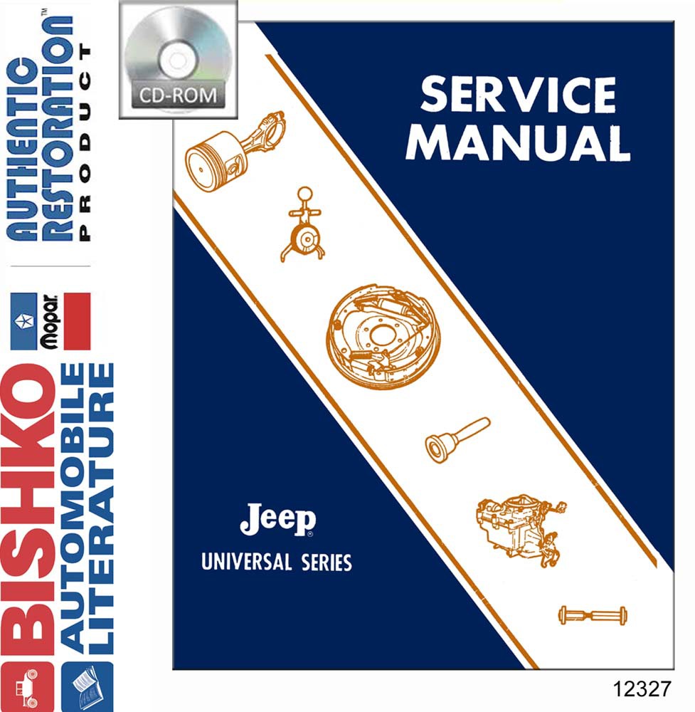 1966–1968 Jeep CJ-Universal Series Factory Shop Service Manual