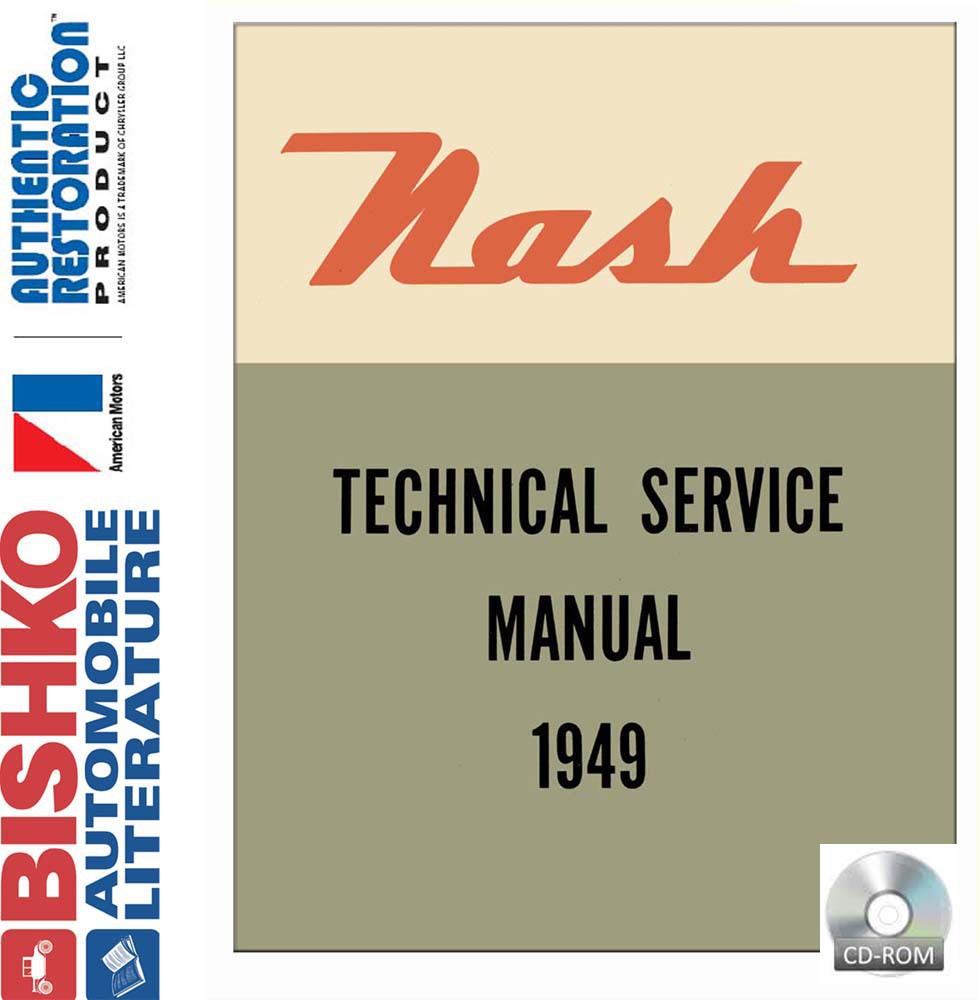 1949 AMC Nash 600, Ambassador 6 Factory Shop Service Manual