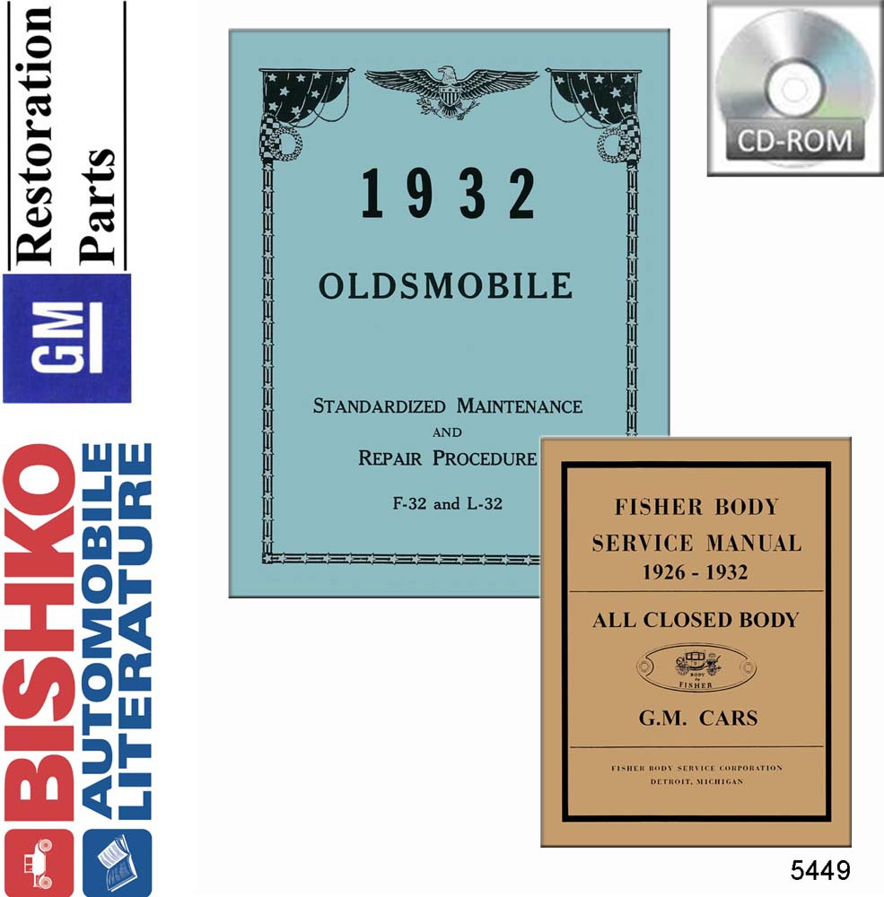 1932 Oldsmobile Shop Service Repair & Body Manual PDF