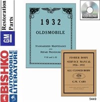 1932 OLDSMOBILE Full Line Body, Chassis & Electrical Service Manual
