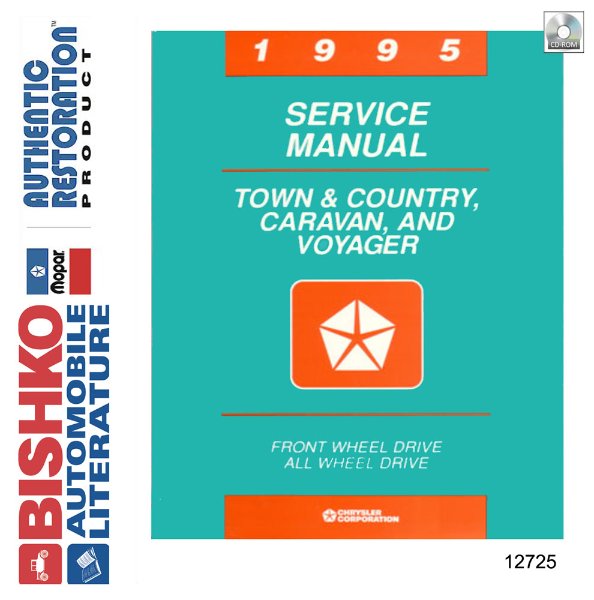 1995 Chrysler Town & Country, Caravan, Voyager Factory Shop Service Manual