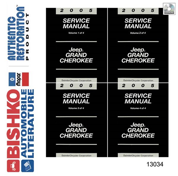 2005 Jeep Grand Cherokee Factory Shop Service Manual
