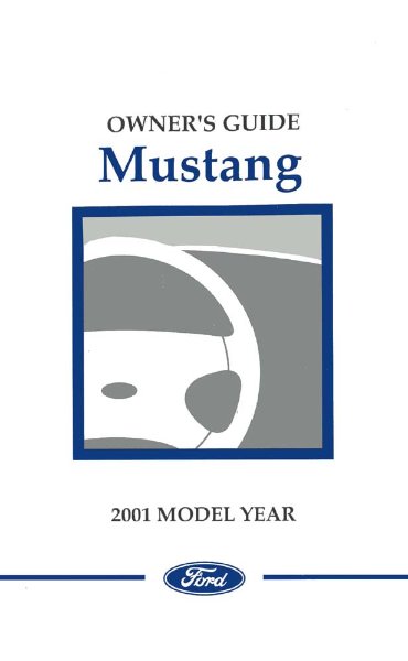 2001 Ford Mustang Owner's Manual