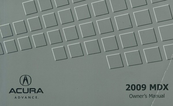2009 Acura MDX Owner's Manual