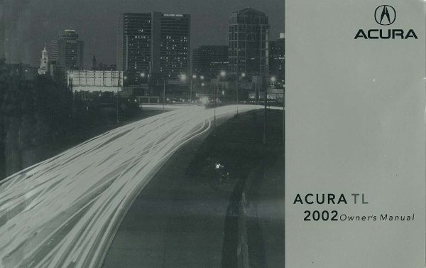 2002 Acura TL Owner's Manual