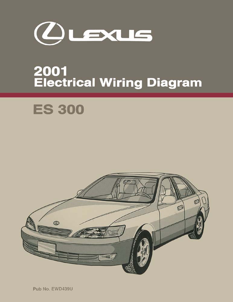 2001 Lexus ES 300 Wiring Diagrams Manual