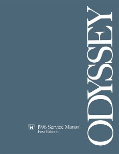 1996 Honda Odyssey Factory Shop Service Manual
