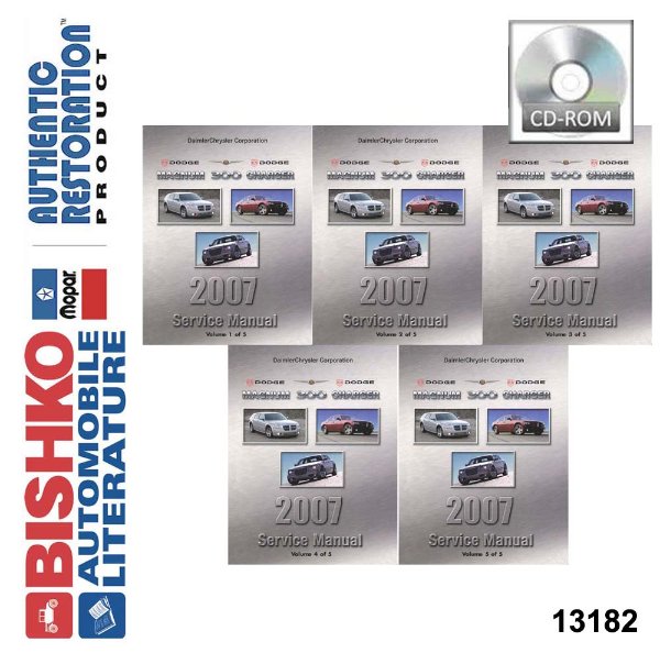 2007 Chrysler 300, Charger, Magnum Factory Shop Service Manual