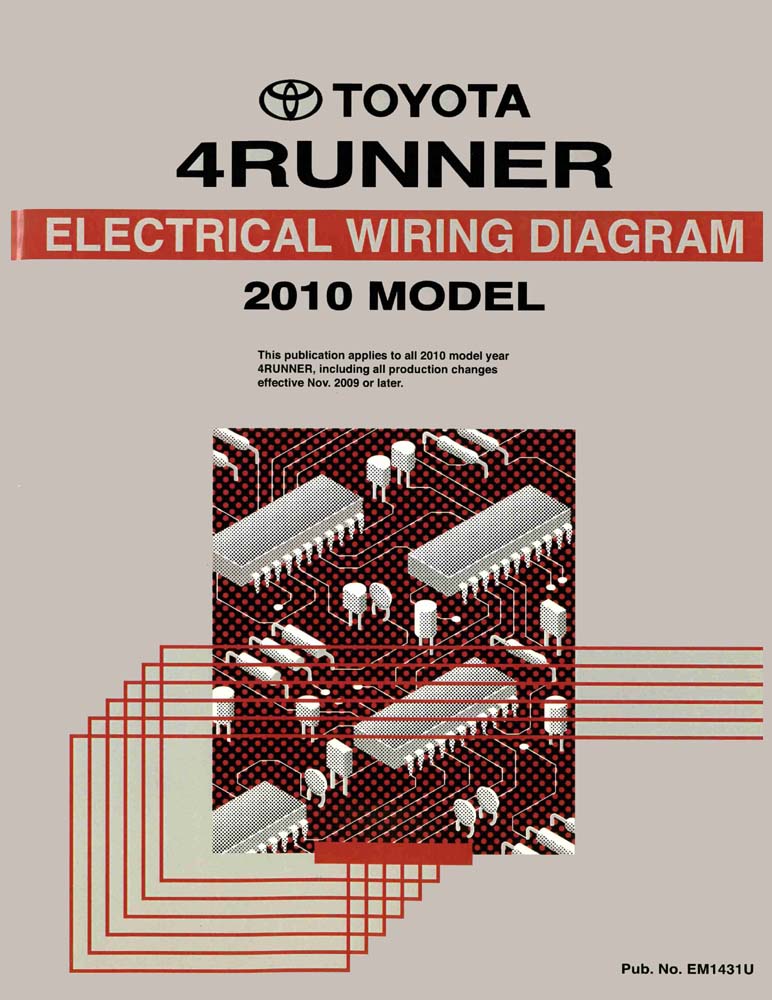 2010 Toyota 4Runner Wiring Diagrams Schematics Layout